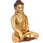 Brass Buddha Statue - Handcrafted Spiritual Decor for Home and Office - Meditating Buddha Idol (Height 20 Inch)