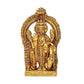 Brass Idol Trimurti Brahma Vishnu Mahesh Idol Height 3.3 Inches