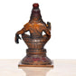 Brass Seated Lord Swami Ayyappan Ayyappa Statue Idol for Home Decor Pooja Mandir Decorative Showpiece (Height 5 Inch)