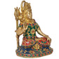 Brass Lord Shiva Shiv Murti Sculpture,(Home Decor, Mandir, Ofice) Height : 7 Inch