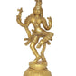 Brass Shiva and Parvati Ardhanrishvara Murti Religious Statue for Home Temple Decor (Height :12 inch)