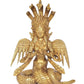 Brass Naga Kanya Statue Brass Idol Statues for Home Decor and Ofice (Height: 8 inch)