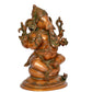 Brass Ganesh Statue Lord Ganesha Idol for Home Decor and Pooja Hindu God Ganapati Figurine (Height 10 Inch)