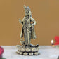 Bronze Standing Lord Kartikeya Murugan Murti for Home Decor Pooja Mandir Decorative Showpiece Bronze Murti (Height 6 Inch)