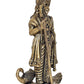 Bronze Standing Lord Kartikeya Murugan Murti for Home Decor Pooja Mandir Decorative Showpiece Murti (Height 4 Inch)