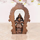 Copper Lord Ganesha Ganpati Idol Vinayak Religious Statue Copper Murti Multicolor (Height 4 Inch)