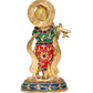 Brass Lord Krishna Idol Statue Sculpture for Home Office Temple Gift Showpiece, (Height 8 Inch)