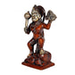 Brass Lord,Hanuman ji with Sanjivani Parvat Idol Statue showpiece Height :6 inch