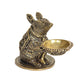 Bronze Mouse Oil Wicks Ghee Lamp Decorative Puja Home Temple lamp Aarti, Diwali Gifts Home (Height: 3 inch)