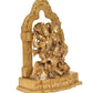 Brass Lakshmi-Narayana on Garuda Statue for Puja Temple at Home Decor Office (Height: 12 Inch)