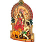 Goddess Mahishsura Mardini Devi Durga Maa Idol Brass Statue Puja Hindu Festival Home Decor Height : 10 Inch