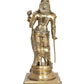 Brass Lord Rama Statue with Stonework Ram ji with Dhanush Idol Statue for Home Decor Pooja Mandir (Height 21 inch)