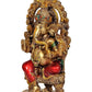 Resin Lord Ganesha Idol Statue Hindu Idol Figurine Decorative Showpiece Height 10 Inches