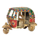 Brass Auto Rickshaw Tuk-Tuk Indian Vehicle Showpiece for Home and Office Decor Decorative Sculpture Figure (Height: 4 Inch)