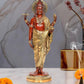 Brass Dhanvantri The Physician of God Statue for Home Office Decor Diwali Pooja Mandir,(Height 18 Inch)