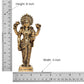 Brass Dhanvantri The Physician of God Statue for Home Office Decor Diwali Pooja Mandir,(Height 6 Inch)