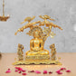 Metal Mahavir Swami ji Idols (Height 8.5 Inch)