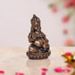 Copper Kuber Idol Statue Showpiece for Home Office Copper Color (Height 2 Inch)