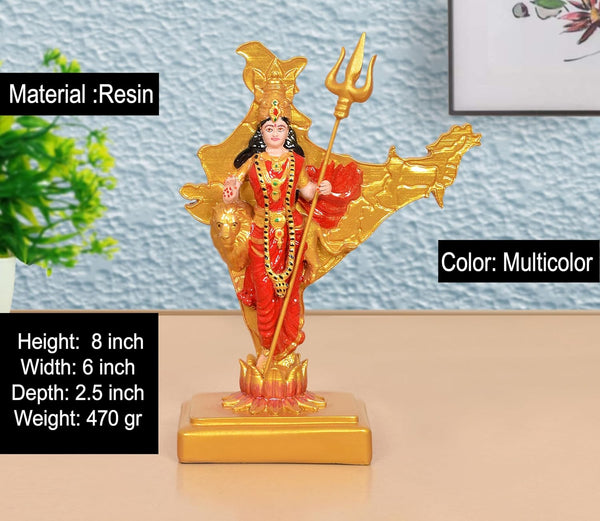 Resin Mother India Idol (Height 8 inch) Entryway Setting