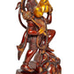 Brass Hanuman JI with Mountain Statue Idol Sculpture Statue Home Decor (Height: 17 Inch)