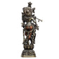 Brass Krishna Statue - Brass Idol - Krishna with Flute Height 30 Inch