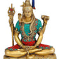 Shiva Brass Statue Height 8 Inch