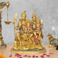 Brass Shiv Parivar Idol (Height 12 Inch)