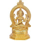Brass Goddess Saraswati Idol Maa Saraswati Religious Statue Height 12 Inch