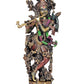 Brass Krishna Statue On Base Playing Flute Idol for Home Decor Temple | Height : 14 inches