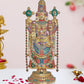 Brass Lord Tirupati Bala Ji Big Idol Statue for Home Temple Office Decor Figurine Showpiece (Height 46 Inch)