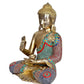 Brass Abhay Mudhra Buddha Idol Statue Height 16 inches