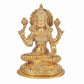 Brass Goddess Lakshmi Idol Maa Lakshmi Height 7 Inch