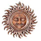 Metal Sun Statue for Wall Hanging Home Decor | Height : 13.5 inches (Large)