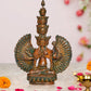 Brass Buddhist Idol Eleven-Headed or Thousand-Armed Avalokiteshvara for Home Decor and Office (Height: 12 Inch)