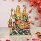 Brass Shiv Parivar Shiva Family Idol for Home Decor Mandir Pooja Showpiece Statue (Height 6 Inch)