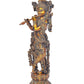Brass Lord Krishna Idol Krishna (Height: 14 inches)