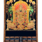 Tirupati Bala ji Gold Foil Calendar 2025 Wall Calendar Hanging (30 x 20 inch) (Black)