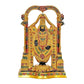 God Tirupati Balaji Sri Venkateswara Idol Spiritual - Brass Height 8.0 Inches Width 5.5 Inches Depth 2.25 Inches