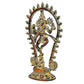 Brass Natraj Idol Dancing Shiva Idol Shiva Religious Statue Height 11.2 Inch