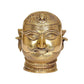 Brass Shiva Head Statue Idol for Home Decor Temple | Height : 6 inches