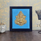 Brass Ganesha in Wooden Frame