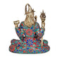 Brass Shiva Statue Idol Medidating for Home Decor Temple | Height : 9 inches