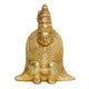 Tulja maa Goddess Brass Handicraft (Gold Height 7.5 Inches