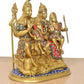 Brass Shiv Parivar Idol (Height 12 Inch)