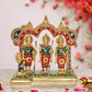 Brass Ram Darbar Brass Statue Idol Ram Darbar, for Home Decor Mandir Pooja (Height : 9.5 Inch)