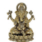 Fine Brass Lord Ganesha Ganpati Idol Vinayak Religious Statue Murti (Height: 5 Inch)