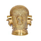 Brass Shiva Head Statue Idol for Home Decor Temple | Height : 6 inches