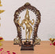 Brass Shiva and Parvati Ardhanrishvara Murti Religious Statue for Home Temple Decor (Height : 18 inch)