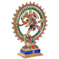 Brass Natraja On Base Statue Idol for Home Decor Showpiece | Height : 13.5 inches