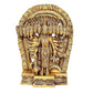 Virat Roop Dasavtar Bhagwan Vishnu Golden in Brass for Puja (Height :11.5 inch)